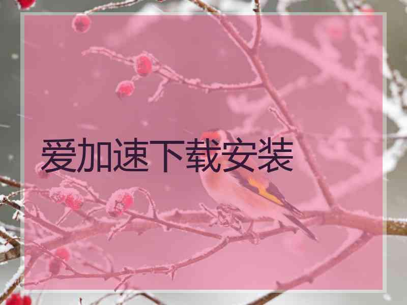 爱加速下载安装