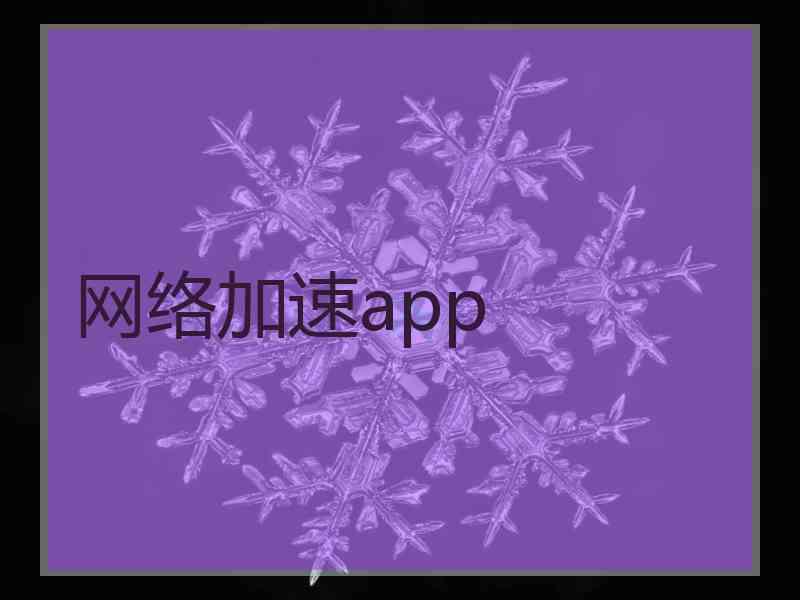 网络加速app