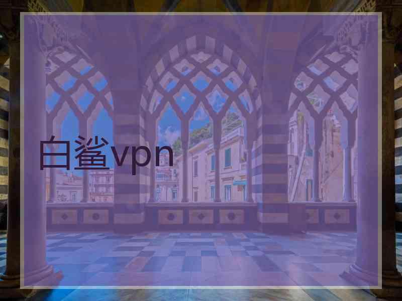 白鲨vpn