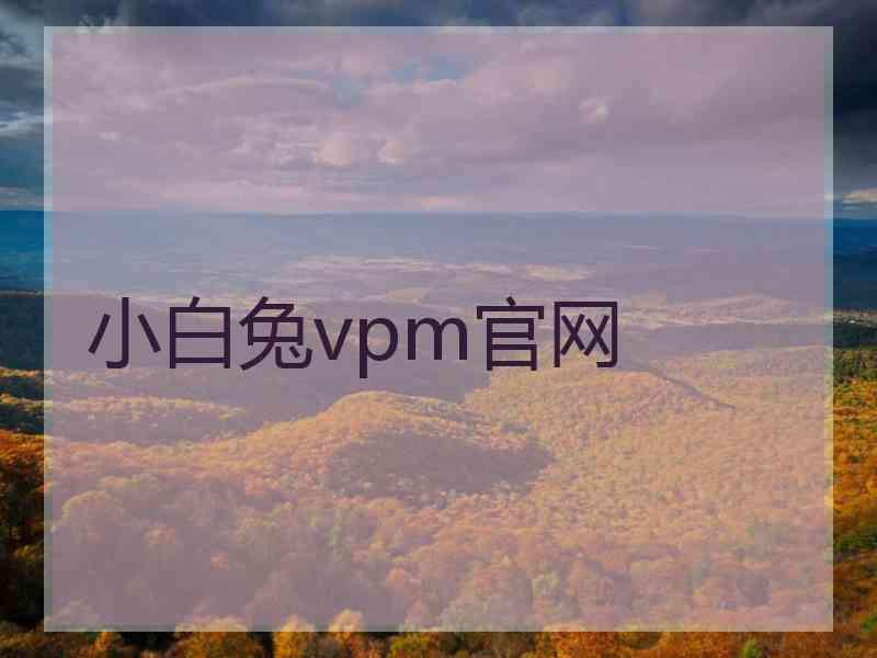 小白兔vpm官网