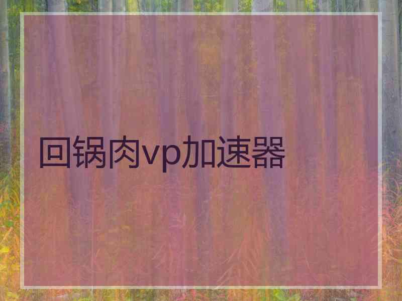 回锅肉vp加速器