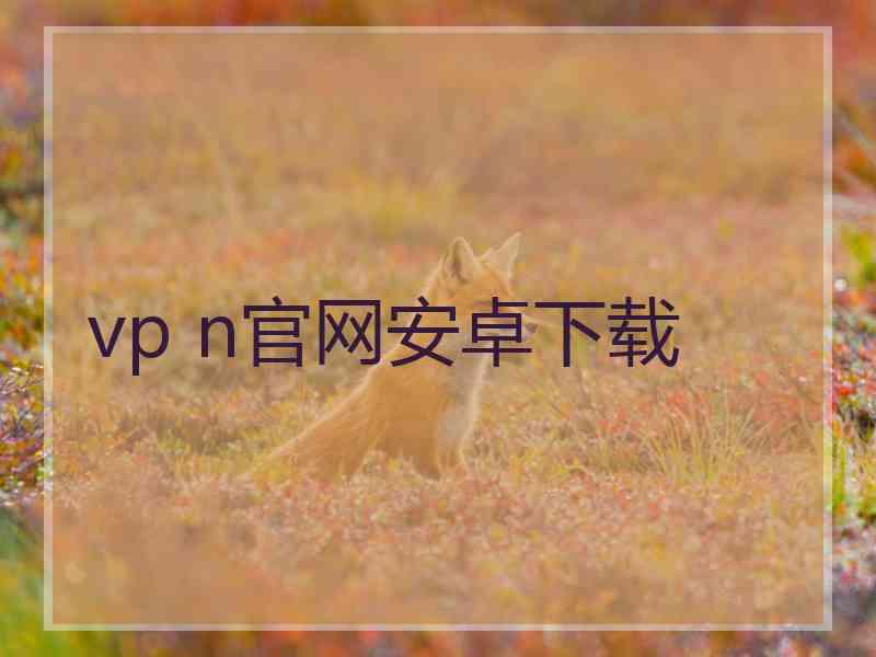 vp n官网安卓下载