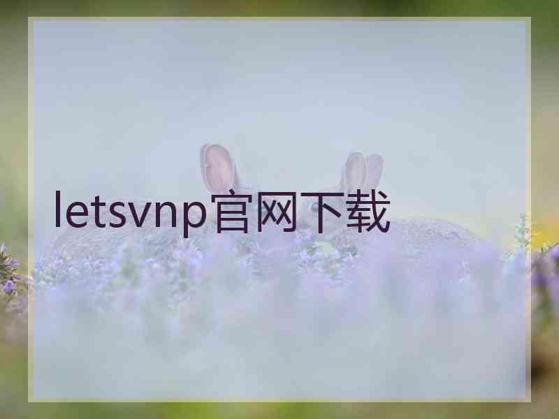 letsvnp官网下载