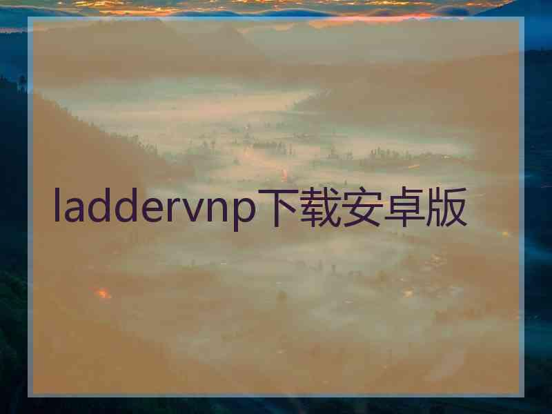 laddervnp下载安卓版