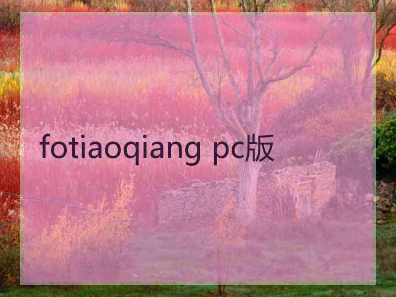 fotiaoqiang pc版