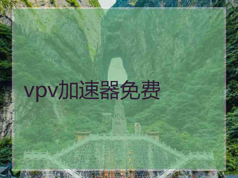 vpv加速器免费