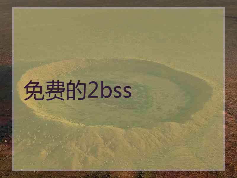 免费的2bss