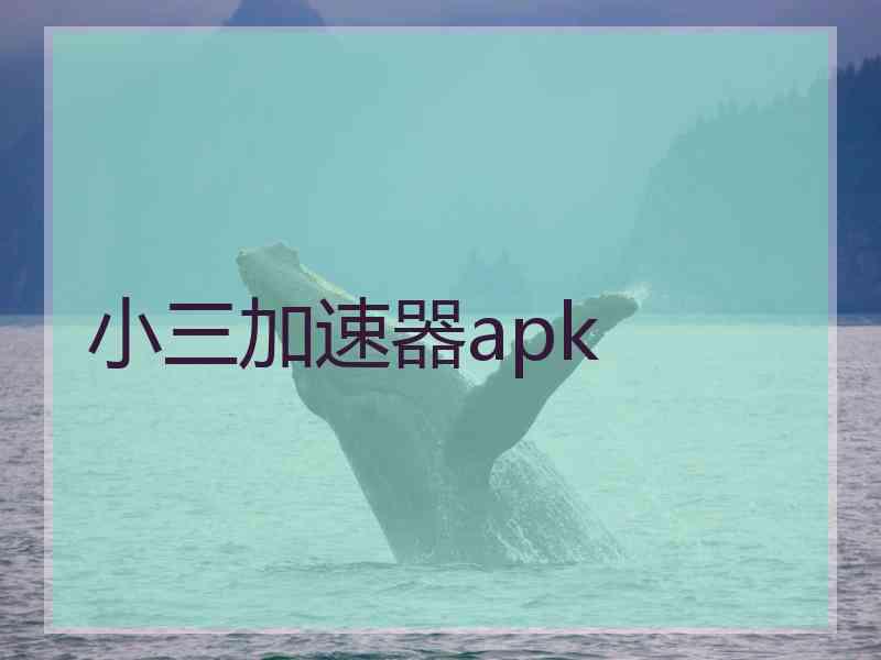 小三加速器apk